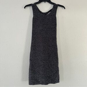 Finesse Silver Sparkly Glitter Mini Dress Party New Year’s Eve Small NYE Formal